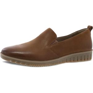 imageDansko Womens Linley Lightweight Loafer  Leather Uppers and Blown Rubber Outsoles are Durable and Flexible  Versatile Casual to Dressy FootwearTan