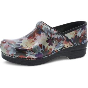 imageDansko Womens Prodans P Professional Metallic Ink PatentBoho Flower