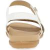 imageDansko Jodie Sandal for Women  Leather Linings and Uppers for AllDay Comfort  DualDensity EVA Footbed and Lightweight Rubber Outsole for LongLasting WearPlatinoWhite