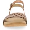 imageDansko Jodie Sandal for Women  Leather Linings and Uppers for AllDay Comfort  DualDensity EVA Footbed and Lightweight Rubber Outsole for LongLasting WearLight Tan