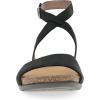imageDansko Rafferty Sandal for Women  Memory Foam and Cork Footbed for Comfort and Arch Support  Lightweight Rubber Outsole for LongLasting WearBlack