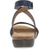 imageDansko Rafferty Sandal for Women  Memory Foam and Cork Footbed for Comfort and Arch Support  Lightweight Rubber Outsole for LongLasting WearNavy