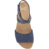 imageDansko Rafferty Sandal for Women  Memory Foam and Cork Footbed for Comfort and Arch Support  Lightweight Rubber Outsole for LongLasting WearNavy