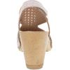 imageDansko Teagan Stylish Peep Toe Sandal for Women  Quality Leathers with Laser Cut Details and a Heel for a Classy AllDay Look  Cushioned Contoured Footbed for AllDay ComfortWhite