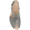 imageDansko Teagan Stylish Peep Toe Sandal for Women  Quality Leathers with Laser Cut Details and a Heel for a Classy AllDay Look  Cushioned Contoured Footbed for AllDay ComfortGunmetal