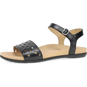 imageDansko Jodie Sandal for Women  Leather Linings and Uppers for AllDay Comfort  DualDensity EVA Footbed and Lightweight Rubber Outsole for LongLasting WearBlack