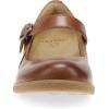 imageDansko Deirdra Womens Mary Jane  Leather Dress Shoe with Arch Support Memory Foam Comfort Crepe Rubber Outsole Comfortable for Flight Attendants Teachers ampamp Office WearTan