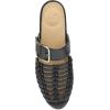 imageDansko Leilani Huarache Mules for Women  Comfortable Flat Shoes with Arch Support  Lightweight Rubber OutsoleBlack