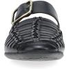 imageDansko Leilani Huarache Mules for Women  Comfortable Flat Shoes with Arch Support  Lightweight Rubber OutsoleBlack