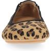 imageDansko Madisen Womens LeopardPrint Ballet Flat  Hair Calf ampamp Suede SlipOn Shoe with Arch SupportLeopard