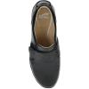 imageDansko Sallie Womens Comfort Shoe  Padded Leather Upper Adjustable Hook and Loop Vamp Comfort Foam Footbed with Arch Support Slip Resistant OutsoleBlack