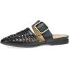 imageDansko Leilani Huarache Mules for Women  Comfortable Flat Shoes with Arch Support  Lightweight Rubber OutsoleBlack