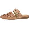 imageDansko Leilani Huarache Mules for Women  Comfortable Flat Shoes with Arch Support  Lightweight Rubber OutsoleLight Tan