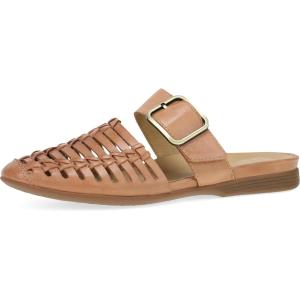 imageDansko Leilani Huarache Mules for Women  Comfortable Flat Shoes with Arch Support  Lightweight Rubber OutsoleLight Tan