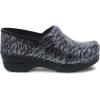 imageDansko Professional SlipOn Clogs for Women  Rocker Sole and Arch Support for Comfort  Ideal for Long Standing Professionals  Nursing Veterinarians Food Service Healthcare ProfessionalsGrey Waves Patent