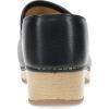 imageDansko Brenna Slip On Clogs for Women  Memory Foam and Arch Support for All Day Comfort and Support  Lightweight EVA Oustole for LongLasting WearBlackTan