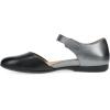 imageDansko Liv DOrsay Mary Jane Flats for Women  Arch Support Soft Leather Adjustable Buckle AllDay Comfort Quality ConstructionBlackPewter