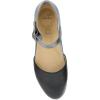imageDansko Liv DOrsay Mary Jane Flats for Women  Arch Support Soft Leather Adjustable Buckle AllDay Comfort Quality ConstructionBlackPewter