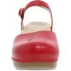 imageDansko Sam Stylish ClosedToe Sandal for Women  Lightweight with Added Arch Support  Durable PU Outsole for LongLasting Wear and Comfort Red 859 M US