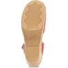 imageDansko Sam Stylish ClosedToe Sandal for Women  Lightweight with Added Arch Support  Durable PU Outsole for LongLasting Wear and Comfort Red 859 M US