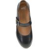 imageDansko Sandy Wedge Mary Jane for Women  Durable Waterproof Leathers and LeatherStacked Heel  Adjustable Hook ampamp Loop Strap with Buckle DetailBlack