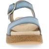 imageDansko Bianca Platform Sandal for Women  Memory Foam and Suede Wrapped Footbed for an Extra Plush Comfort and SupportBlue
