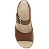 imageDansko Bianca Platform Sandal for Women  Memory Foam and Suede Wrapped Footbed for an Extra Plush Comfort and SupportBrown