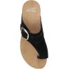 imageDansko Rylee Sandal for Women  Memory Foam and Cork Footbed for Comfort and Arch Support  Lightweight Rubber Outsole for LongLasting WearBlack Suede