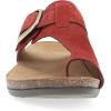 imageDansko Rylee Sandal for Women  Memory Foam and Cork Footbed for Comfort and Arch Support  Lightweight Rubber Outsole for LongLasting WearCayenne Suede