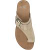 imageDansko Rylee Sandal for Women  Memory Foam and Cork Footbed for Comfort and Arch Support  Lightweight Rubber Outsole for LongLasting WearSand Suede