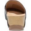 imageDansko Talulah Stylish Mule Clog for Women  Cushioned PU Footbed and Arch Support for AllDay Comfort  Leather Uppers for LongLasting WearBlack Milled Burnished