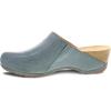imageDansko Talulah Stylish Mule Clog for Women  Cushioned PU Footbed and Arch Support for AllDay Comfort  Leather Uppers for LongLasting WearDenim Milled Burnished