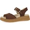 imageDansko Bianca Platform Sandal for Women  Memory Foam and Suede Wrapped Footbed for an Extra Plush Comfort and SupportBrown