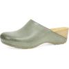 imageDansko Talulah Stylish Mule Clog for Women  Cushioned PU Footbed and Arch Support for AllDay Comfort  Leather Uppers for LongLasting WearIvy