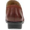 imageDansko Cheryl Low Ankle Booties  Leather SlipOn Shoes with Removable Insole Arch Support Lightweight Rubber Outsole Ideal for Work Travel ampamp AllDay ComfortRusset