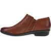 imageDansko Cheryl Low Ankle Booties  Leather SlipOn Shoes with Removable Insole Arch Support Lightweight Rubber Outsole Ideal for Work Travel ampamp AllDay ComfortRusset