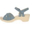 imageDansko Season Stylish Sandal for Women  Lightweight with Added Arch Support  Durable PU Outsole for LongLasting Wear and ComfortDenim 1