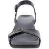 imageDansko Arielle Wedge Sandal for Women  Cushioned Contoured Footbed for AllDay Comfort and Support  Adjustable Hook ampamp Loop Strap with Buckle Detail  Lightweight Rubber OutsoleBlack