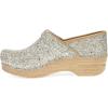 imageDansko Professional Glitter SlipOn Clogs for Women  Rocker Sole and Arch Support for Comfort  Shiny and Stylish Glitter UppersChampagne