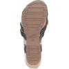 imageDansko Tinley Fisherman Wedge Sandal for Women  Cushioned Contoured Footbed for AllDay Comfort and Support  Adjustable Hook ampamp Loop Straps with Buckle DetailBlack