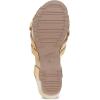 imageDansko Tinley Fisherman Wedge Sandal for Women  Cushioned Contoured Footbed for AllDay Comfort and Support  Adjustable Hook ampamp Loop Straps with Buckle DetailTan