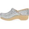 imageDansko Professional Glitter SlipOn Clogs for Women  Rocker Sole and Arch Support for Comfort  Shiny and Stylish Glitter UppersSilver