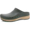 imageDansko Kane SlipOn Mule Clog for Women  Lightweight Cushioned Comfort and Removable EVA Footbed with Arch Support  Easy Clean UppersOlive