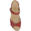 imageDansko Candace Wedge Sandal for Women Comfortable Wedge with Arch Support Fully Adjustable StrapsVersatile Casual to Dressy Footwear Lightweight Rubber OutsoleRed