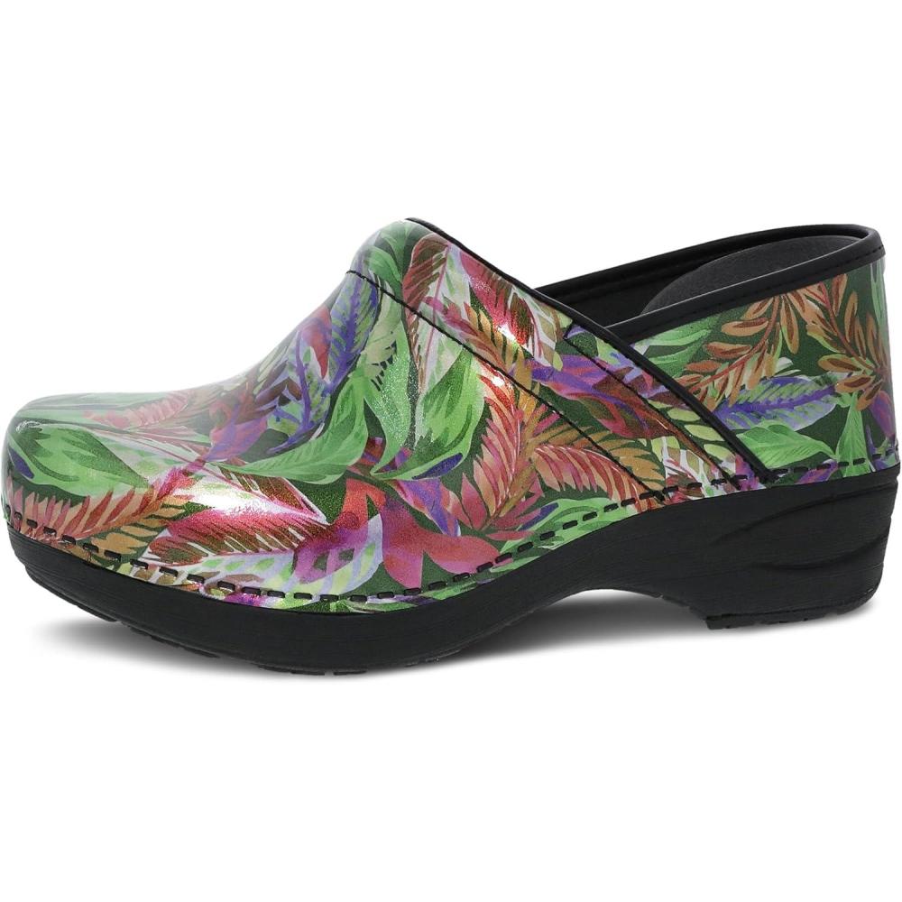 imageDansko XP 20 Clogs  Lightweight SlipResistant Footwear for Comfort and Support  Ideal for Long Standing Professionals  Nursing VeterinariansTropical Garden