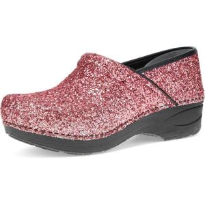 imageDansko XP 20 Clogs  Lightweight SlipResistant Footwear for Comfort and Support  Ideal for Long Standing Professionals  Nursing VeterinariansPink Glitter