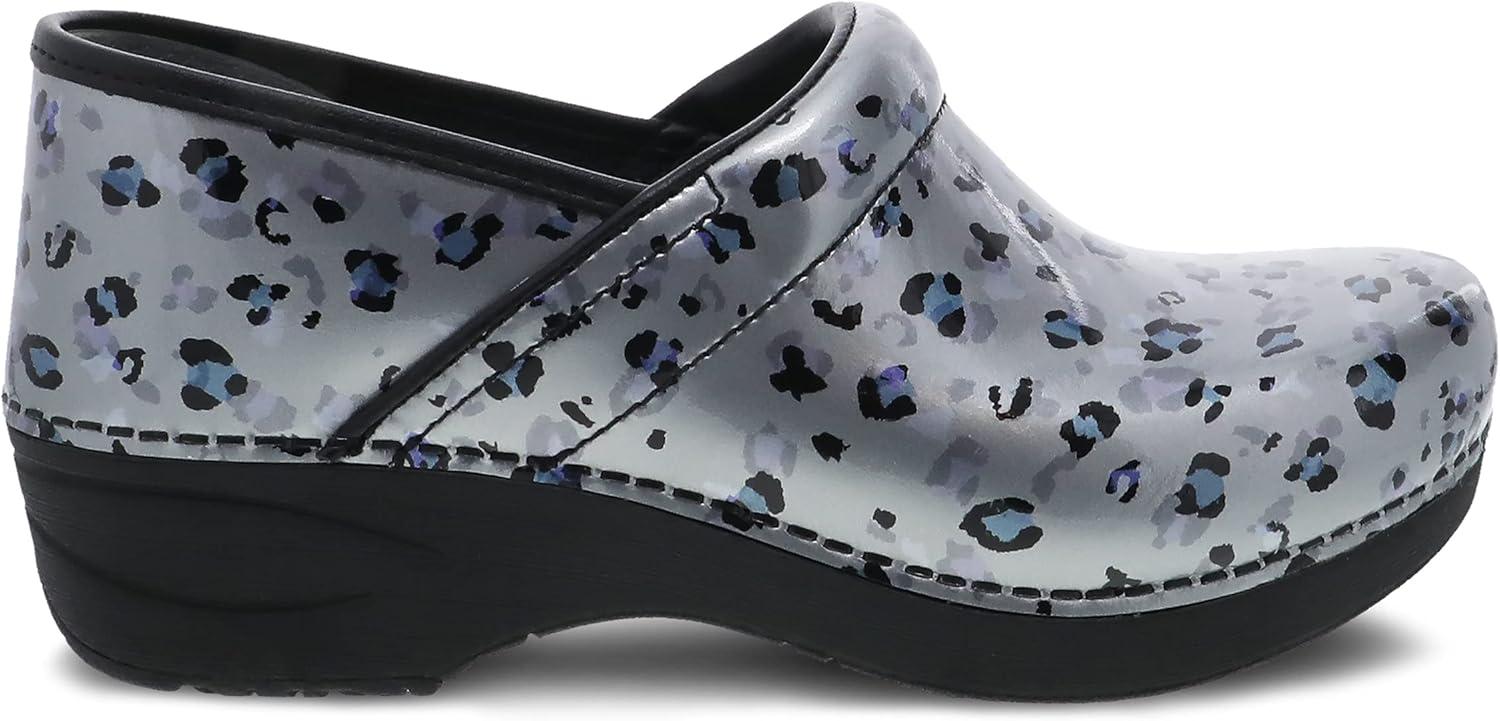 imageDansko XP 20 Clogs  Lightweight SlipResistant Footwear for Comfort and Support  Ideal for Long Standing Professionals  Nursing Healthcare ProfessionalsGrey Leopard