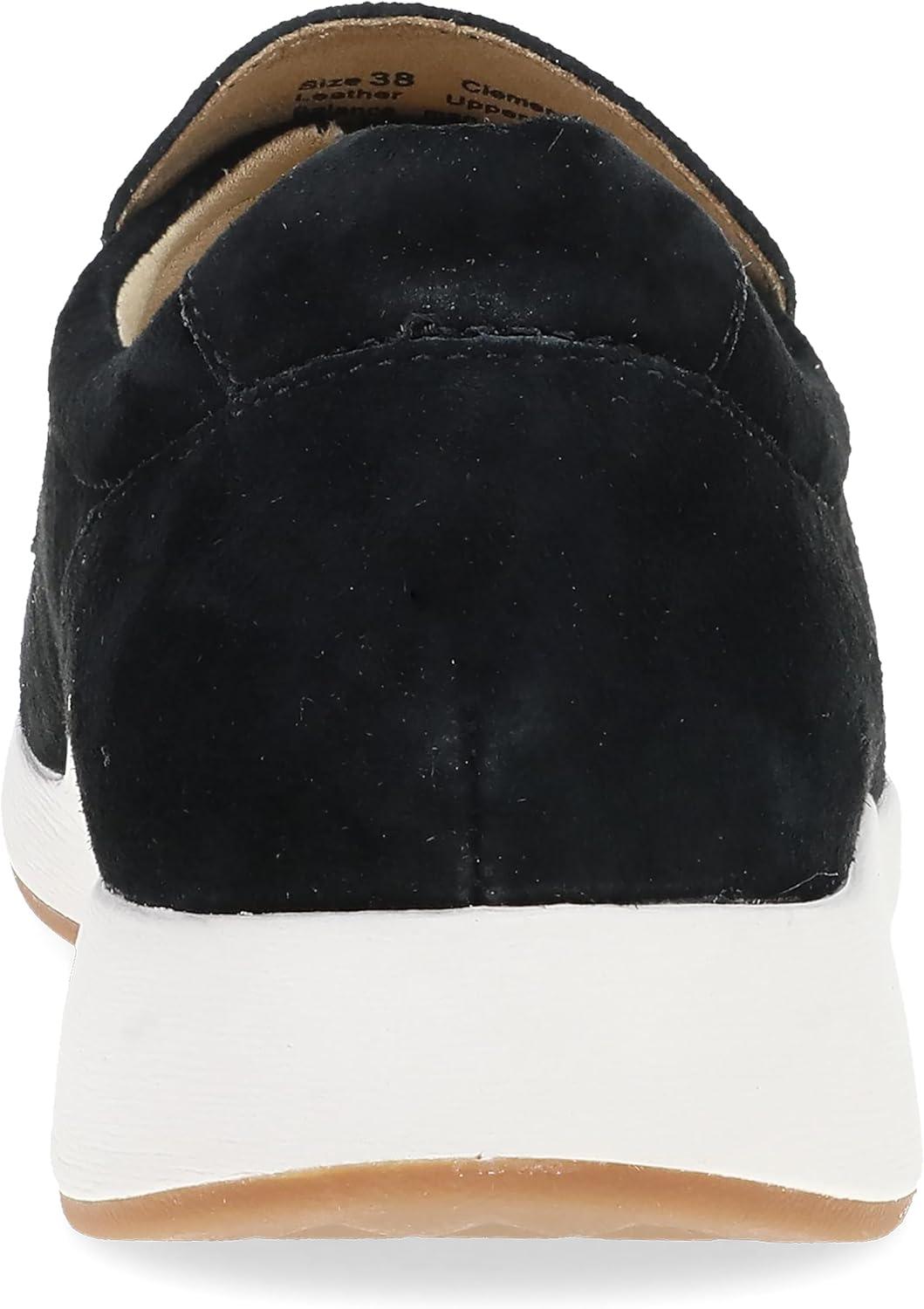 imageDansko Clementine SlipOn Loafer Sneakers for Women with Supportive Footbed Lightweight Packable Comfort Loafer Cushioned Midsole  Casual Style for Work Office or Daily WearBlack