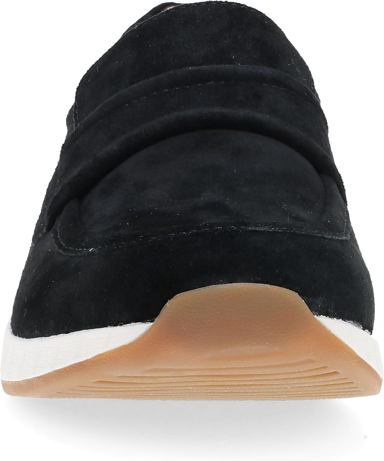 imageDansko Clementine SlipOn Loafer Sneakers for Women with Supportive Footbed Lightweight Packable Comfort Loafer Cushioned Midsole  Casual Style for Work Office or Daily WearBlack