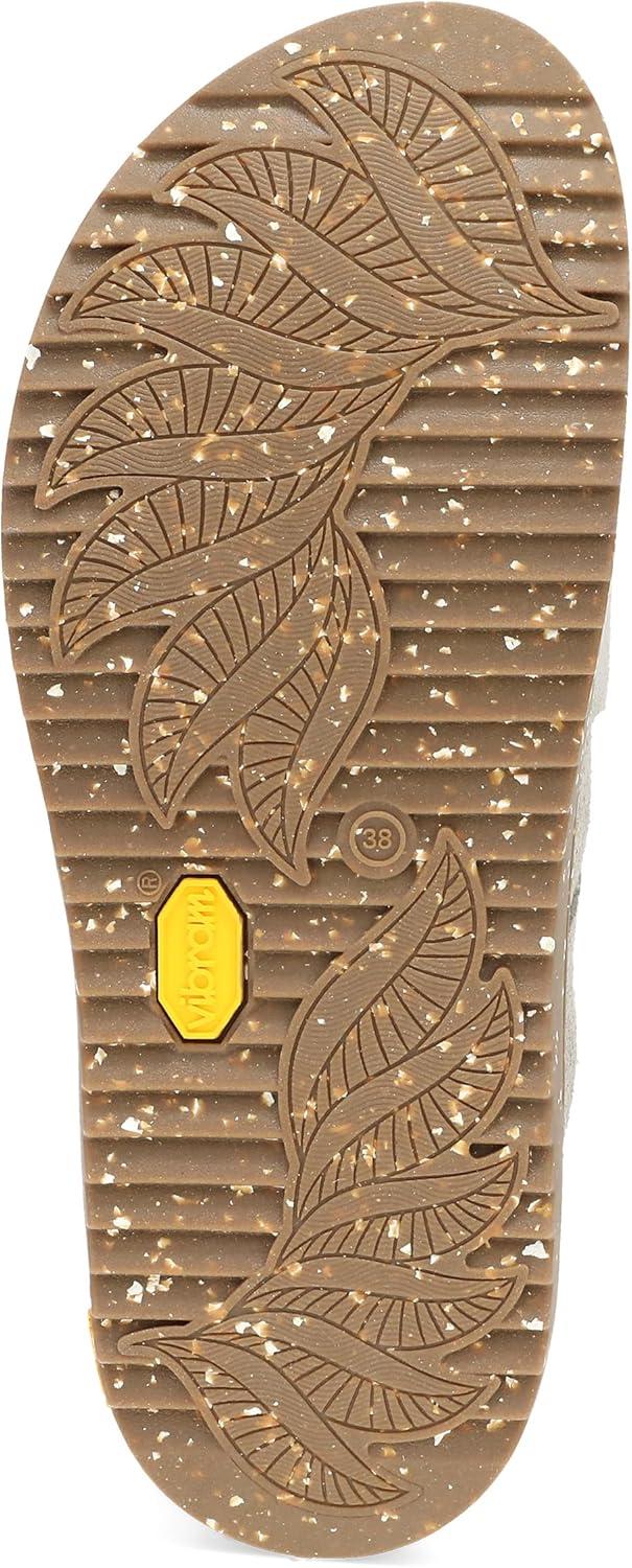 imageDansko Daniella SlipOn Interwoven Suede Mule Clog for Women  Vibram ECOSTEP EVO Rubber Outsole for LongLasting WearTaupe